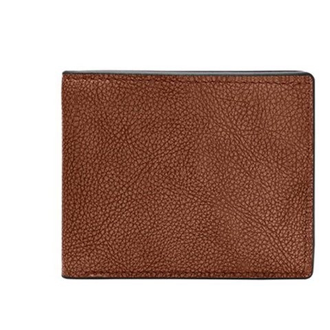 Fossil Men's Steven Leather Bifold Wallet, Medium Brown, (Model: ML4521210)