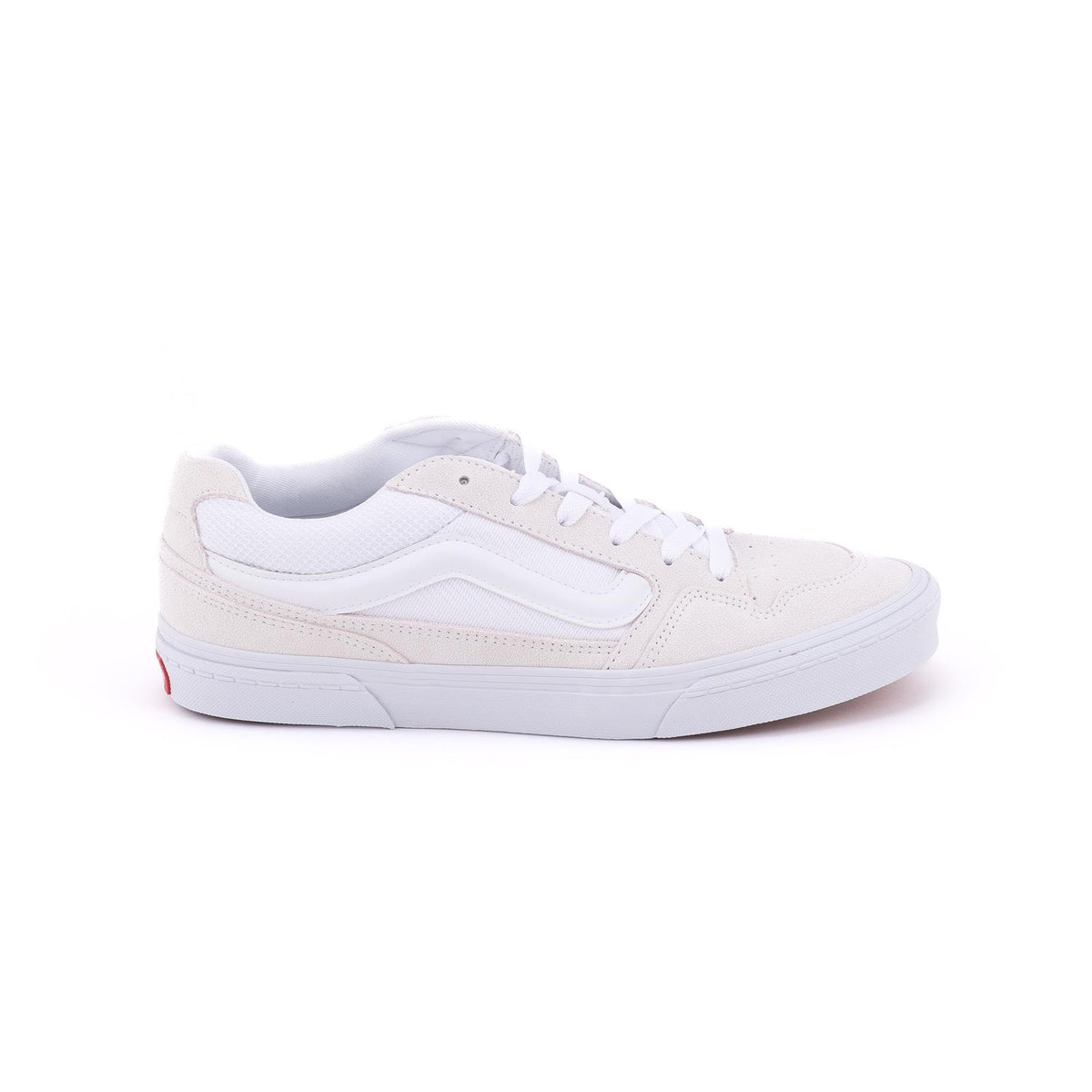 Vans Men's Sneaker, Suede Mesh White White, 8.5