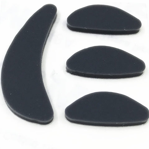 MOUDOAUER Black Mouse Feet Sticker Replacement Mouse Feet Black for Logitech M570 Gaming Mouse Accessory