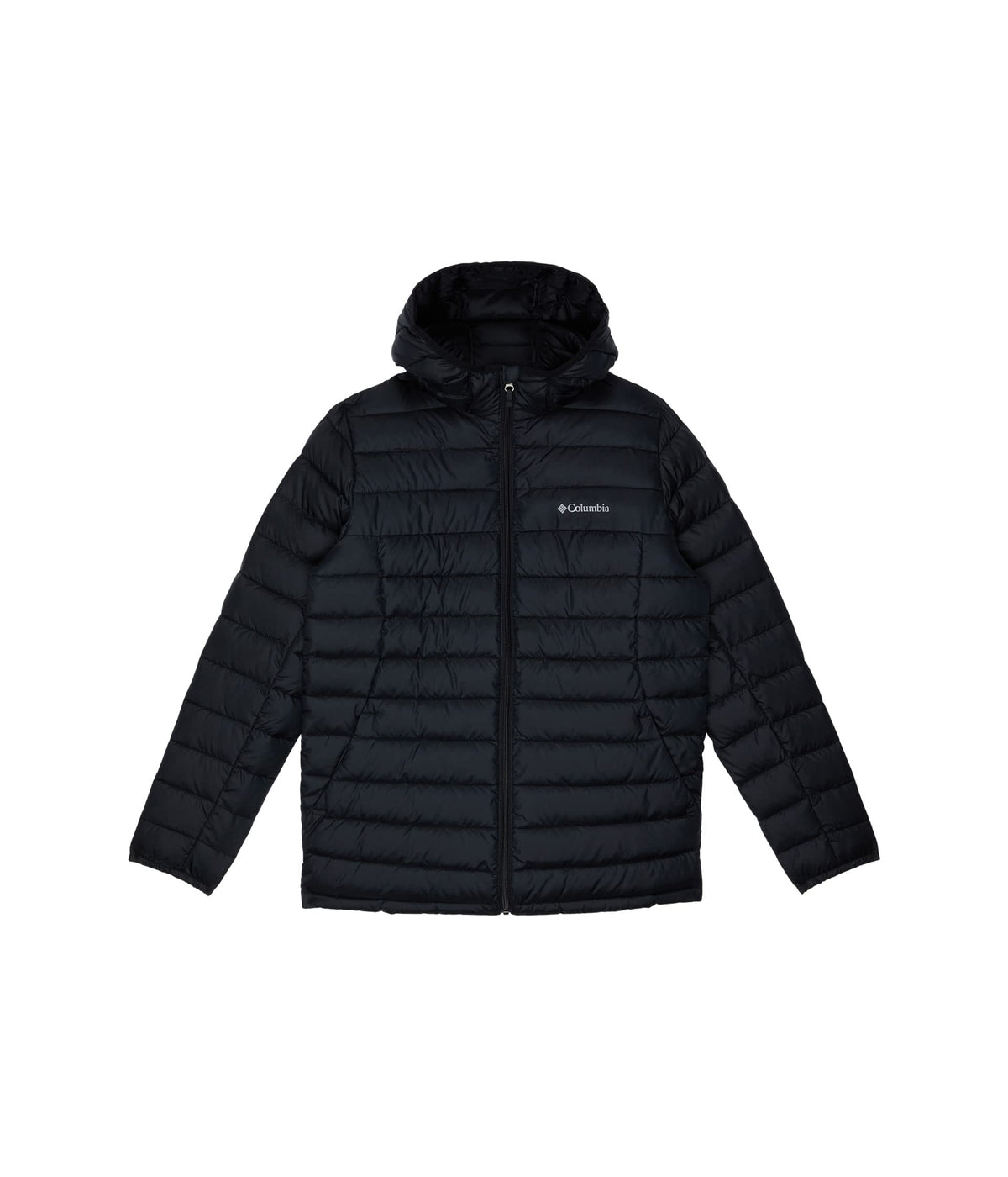 Columbia Boys Silver Falls Hooded Jacket, Black, S