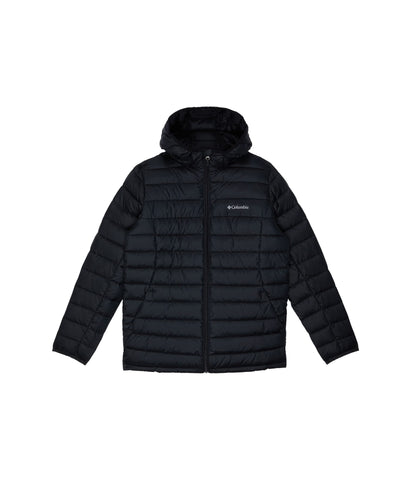 Columbia Boys Silver Falls Hooded Jacket, Black, S