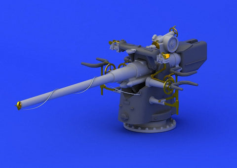 EDU672053 1:72 Eduard Brassin German Submarine 10.5cm Gun (for use with the Revell model kit) MODEL KIT ACCESSORY