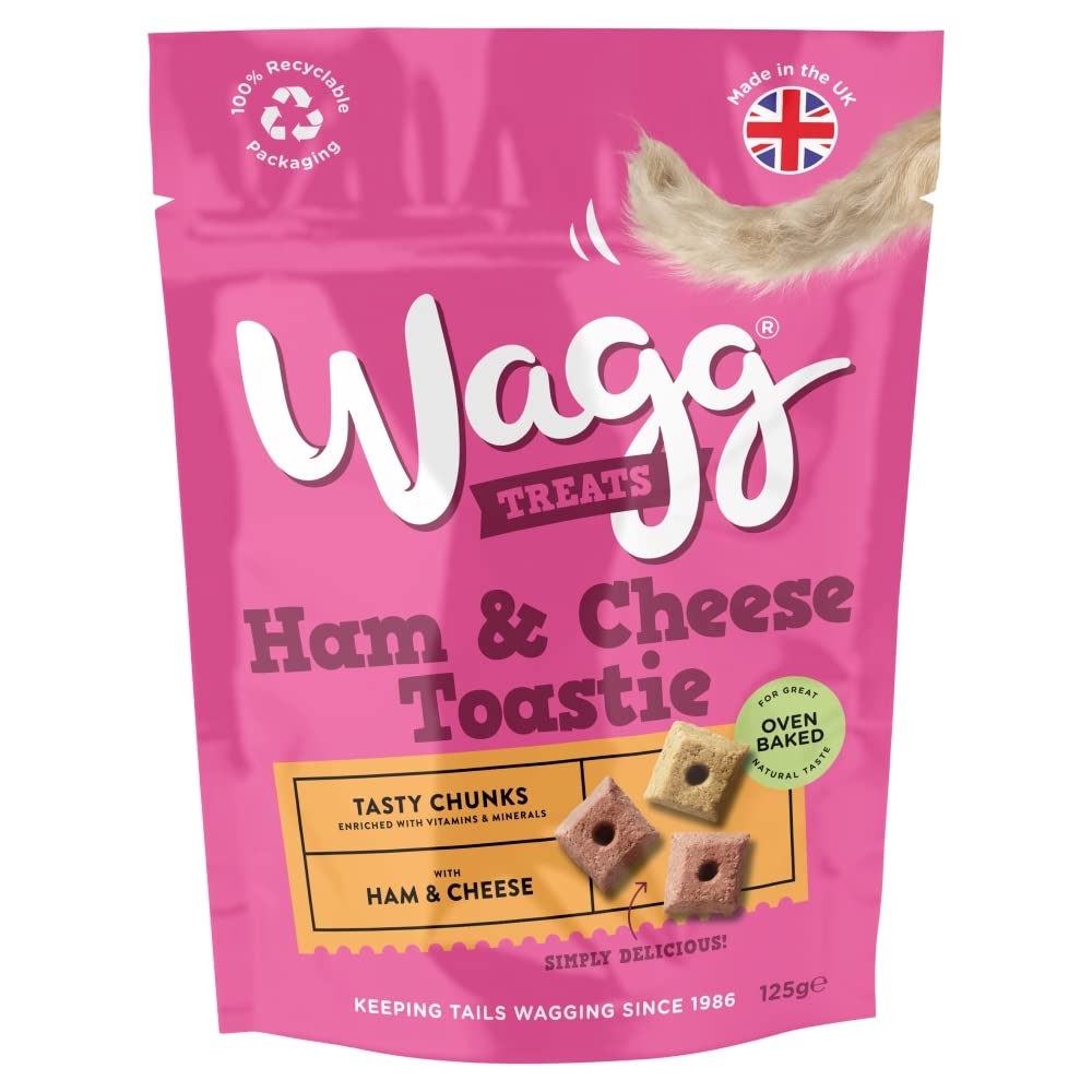 Wagg Dog Treats Ham & Cheese Toastie 125g