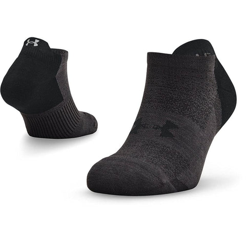 Under Armour Kids Dry Run No Shoe Socks Black M