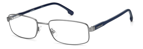Carrera Men's 264 Rectangular Prescription Eyewear Frames, Matte Ruthenium, 55mm, 19mm