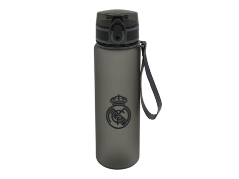 CyP Brands Real Madrid Official Black Sports Bottle - Water Canteen
