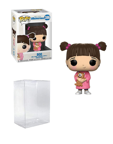 POP Disney Pixar: Monsters Inc. 20th - Boo Funko Vinyl Figure (Bundled with Compatible Box Protector Case), Multicolored, 3.75 inches