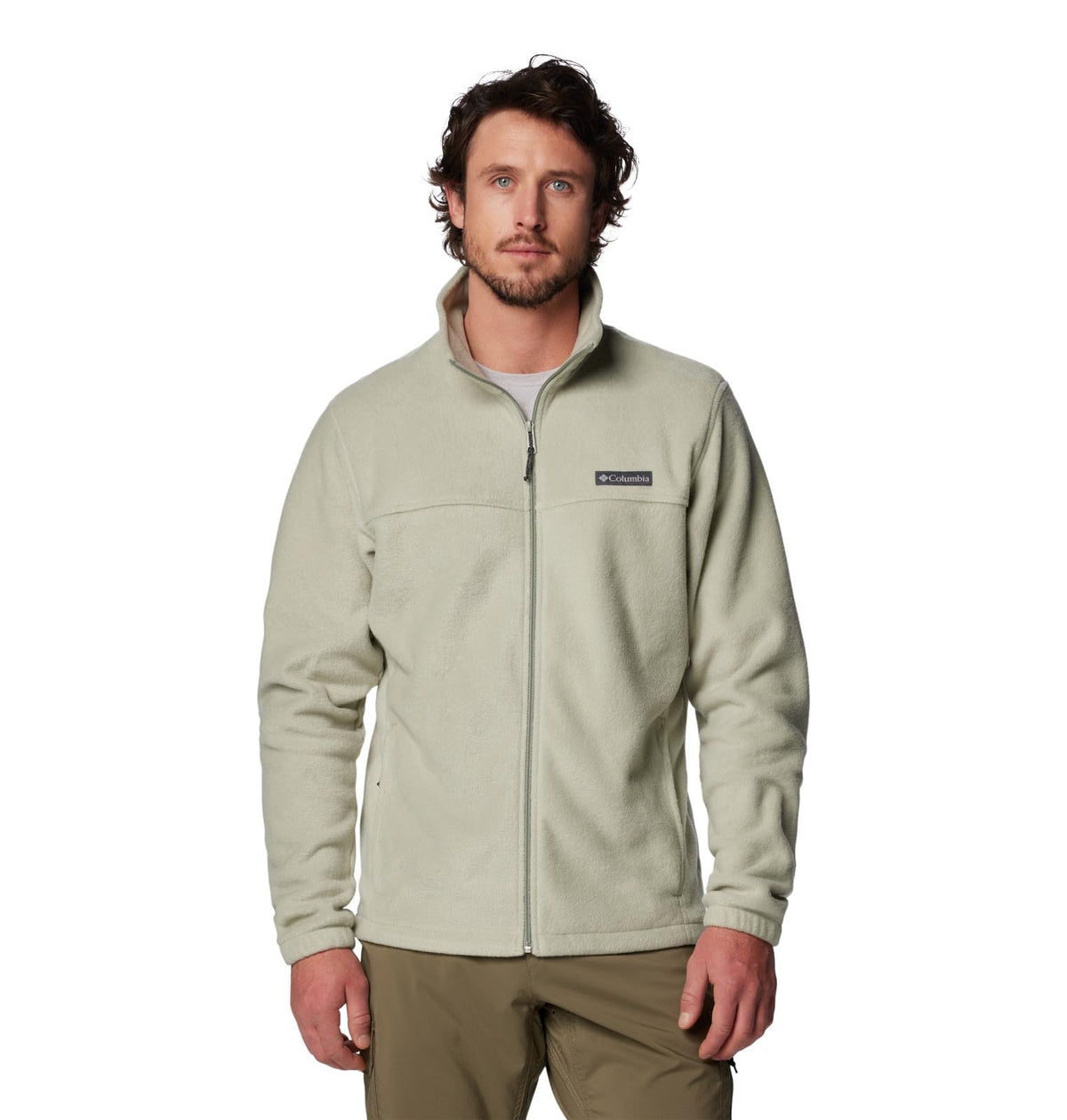 Columbia Men's Steens Mountain Full Zip 2.0, Safari, Large