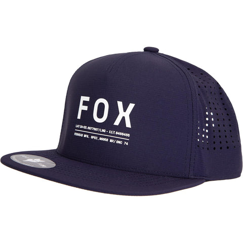 Fox Non Stop Tech Snapback Cap, Midnight, One Size