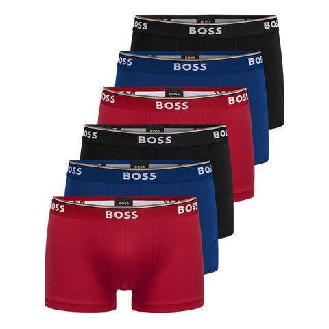BOSS Mens 3 Pack Power Boxer Shorts Underwear Bottoms Open Misc XL