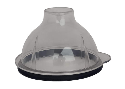 AJS spares Polycarbonate Preethi Big/Wet Jar Lid For "Mga-513, Mga-509, Mga-514, Mga-507" (12.8 Cm, Clear)