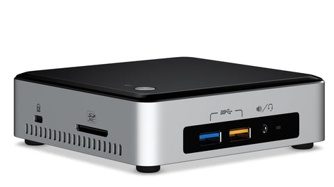 Intel NUC6i5SYK Barebone Mini PC Next Unit of Computing Kit (Black/Silver) core i5 1.8 GHz, HD Graphics 540