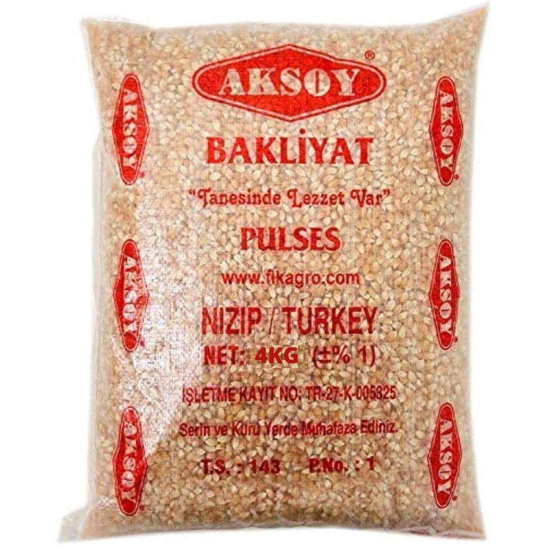 4KG Popping Corn Kernels - Popcorn Seeds || Stove-top & Microwave popcorn & Air Popper Friendly Popcorn || new seasonings corn, new harvested - Popcorn 4kg