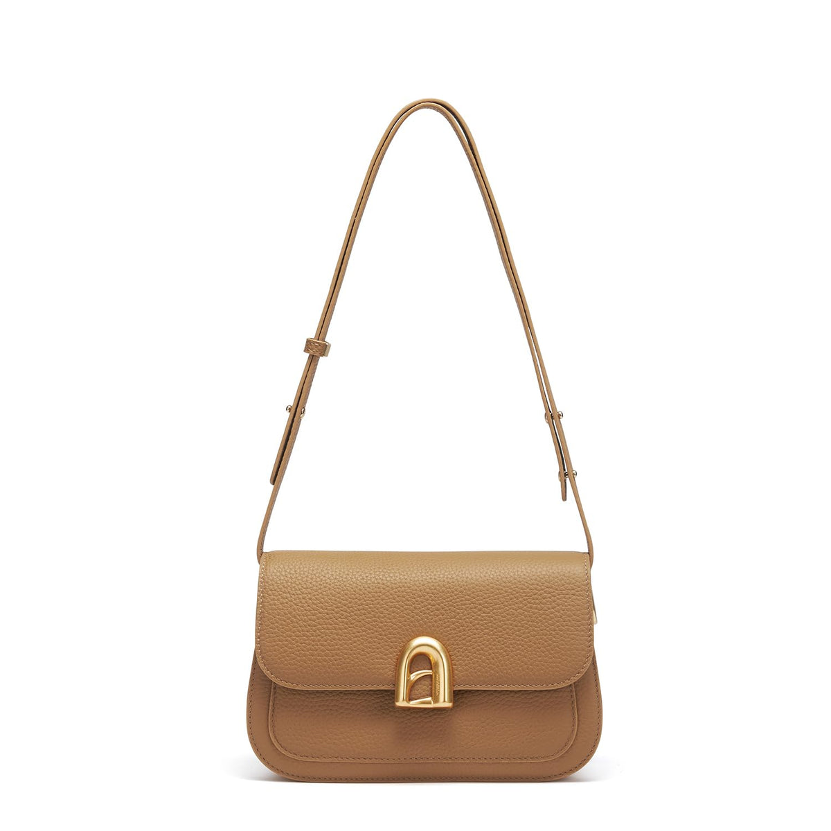 LA FESTIN Split Leather Women's Shoulder Handbags - Adjustable Strap Designer Bags for Women, Trendy Satchel Bags Summer Designer Handbags for Women - Khaki
