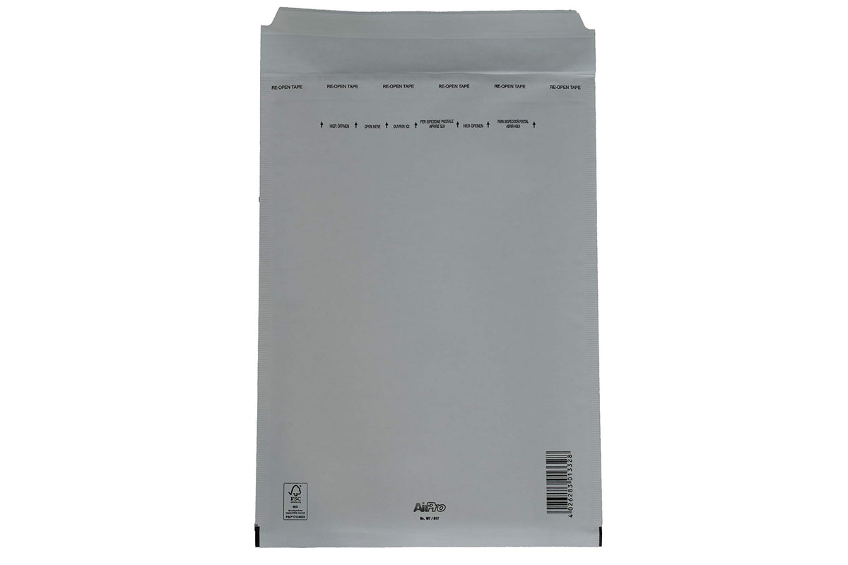 SmithPackaging A4 Bubble Padded Envelopes, White, 230mm x 340mm, Pack of 5