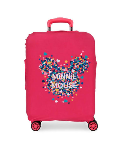 Disney Kids' Minnie Cabin Case Cover, Fuchsia, XXX