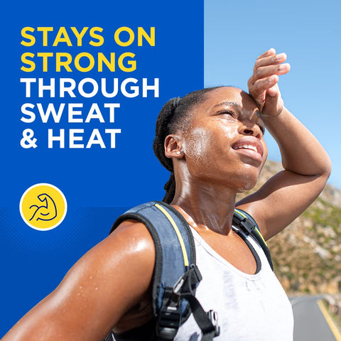 Coppertone Sport Sunscreen Spray, Broad Spectrum SPF 50 Water Resistant Spray Sunscreen, 5.5 Oz and Coppertone Sport Sunscreen Stick, SPF 40, 1.5 Oz