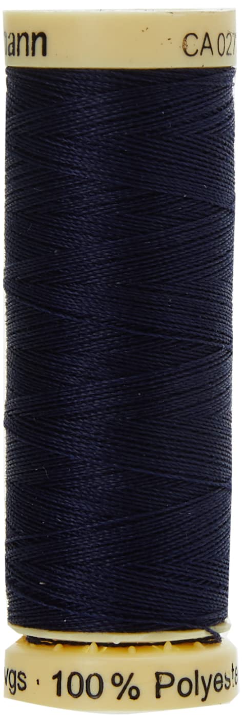 Gutermann Sew All Polyester Thread, Navy Blue 0310, 100 m