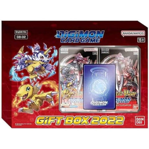 BANDAI Digimon Card Game: Gift Box 2022 (GB-02) | Trading Card Game | Ages 15+ | 2 Players | 20-30 Minutes Playing Time