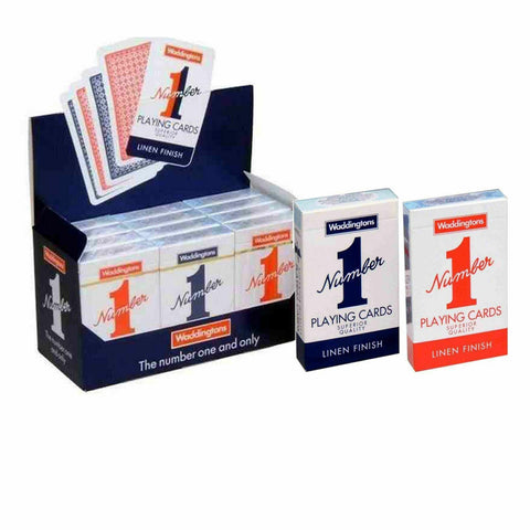 Waddingtons Classic No.1 Playing Cards 12 Pack