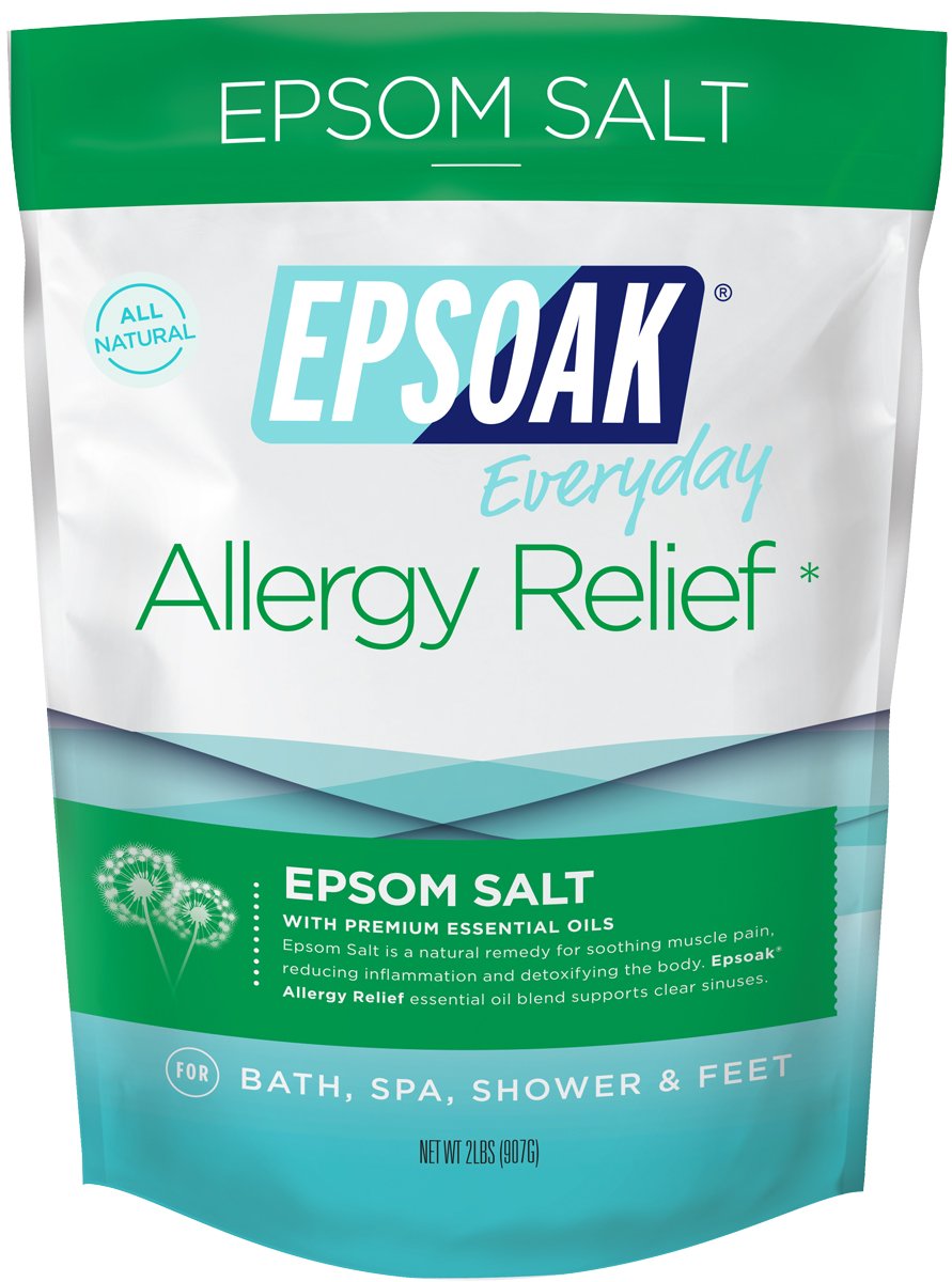 Epsoak Epsom Salt - 2 lbs. Allergy Relief Bath Salts