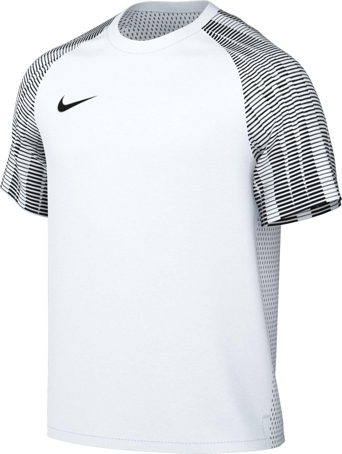 NIKE DH8031-104 M NK DF Academy JSY SS T-Shirt Men's White/Black/Black Size M