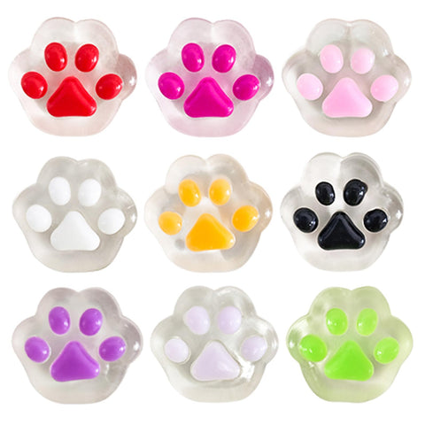 Mini Cat's Claw Mochi Squishy Toys,Mochi Squishy Toys for Party Bags,Small Kawaii Soft Fidget Toy Party Bag Fillers for Kids Girls Party Favors Birthday Gifts,Christmas Surprise Filler Gift