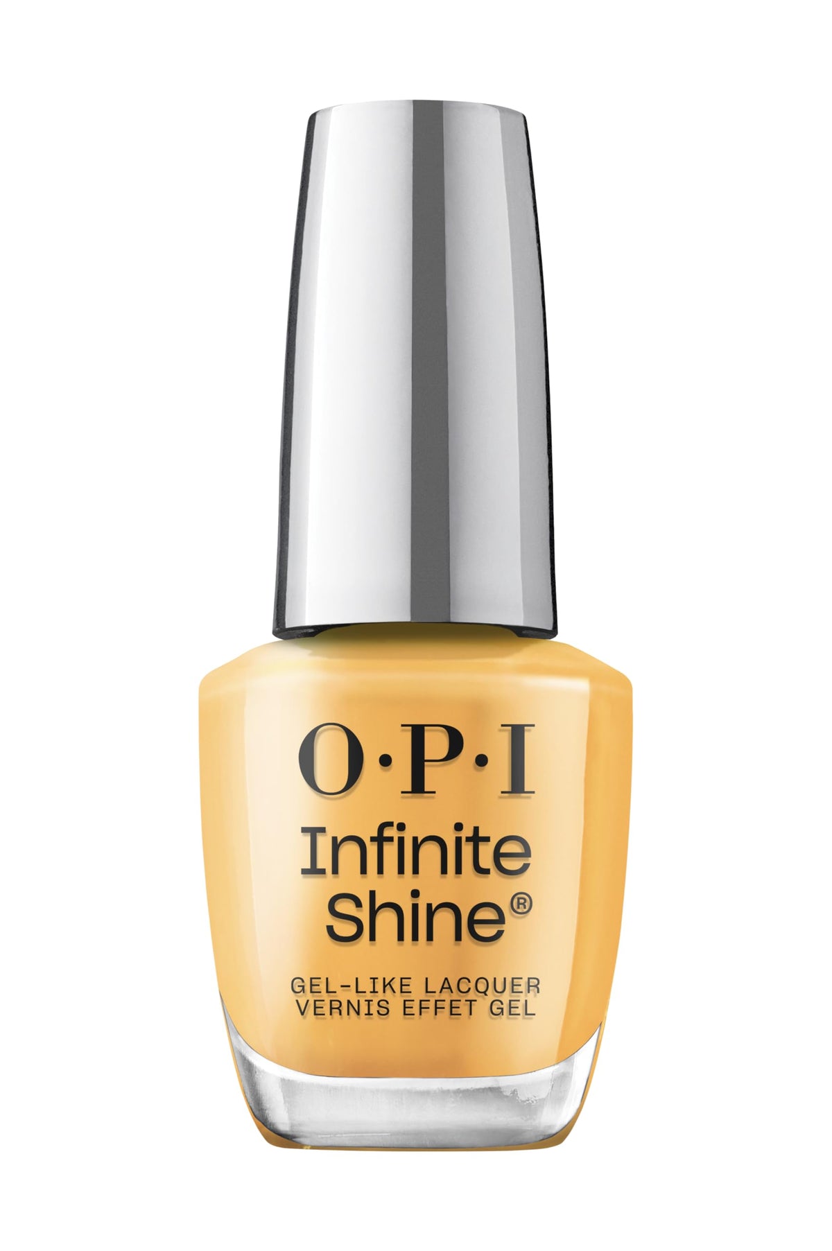 OPI Infinite Shine Ready, Sunset, Glow | Opaque Bright Yellow CrÃƒÂ¨me Long Wear Gel Like Nail Polish | Vegan, Long Lasting, Streak Free