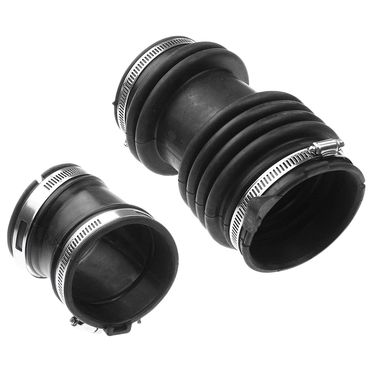 A-Premium Engine Air Intake Hose Tube W/Clamps [fits DOHC, 6Cyl 3.5L] Compatible with Infiniti FX35 2003-2008, Base Sport Utility 4-Door, Replace# 16576CG000, 16576-CG000