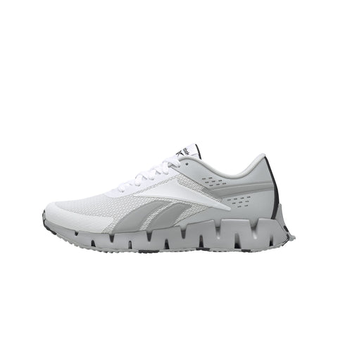 Reebok mens Zig Dynamica 2.0 Sneaker, Pure Grey/White, 9 US