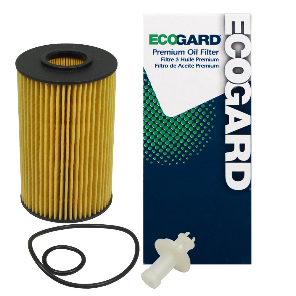 ECOGARD X5702 Premium Cartridge Engine Oil Filter for Conventional Oil Fits Toyota Tundra 5.7L 2007-2021, Tundra 4.6L 2010-2019, Sequoia 5.7L 2008-2021, Land Cruiser 5.7L 2008-2021