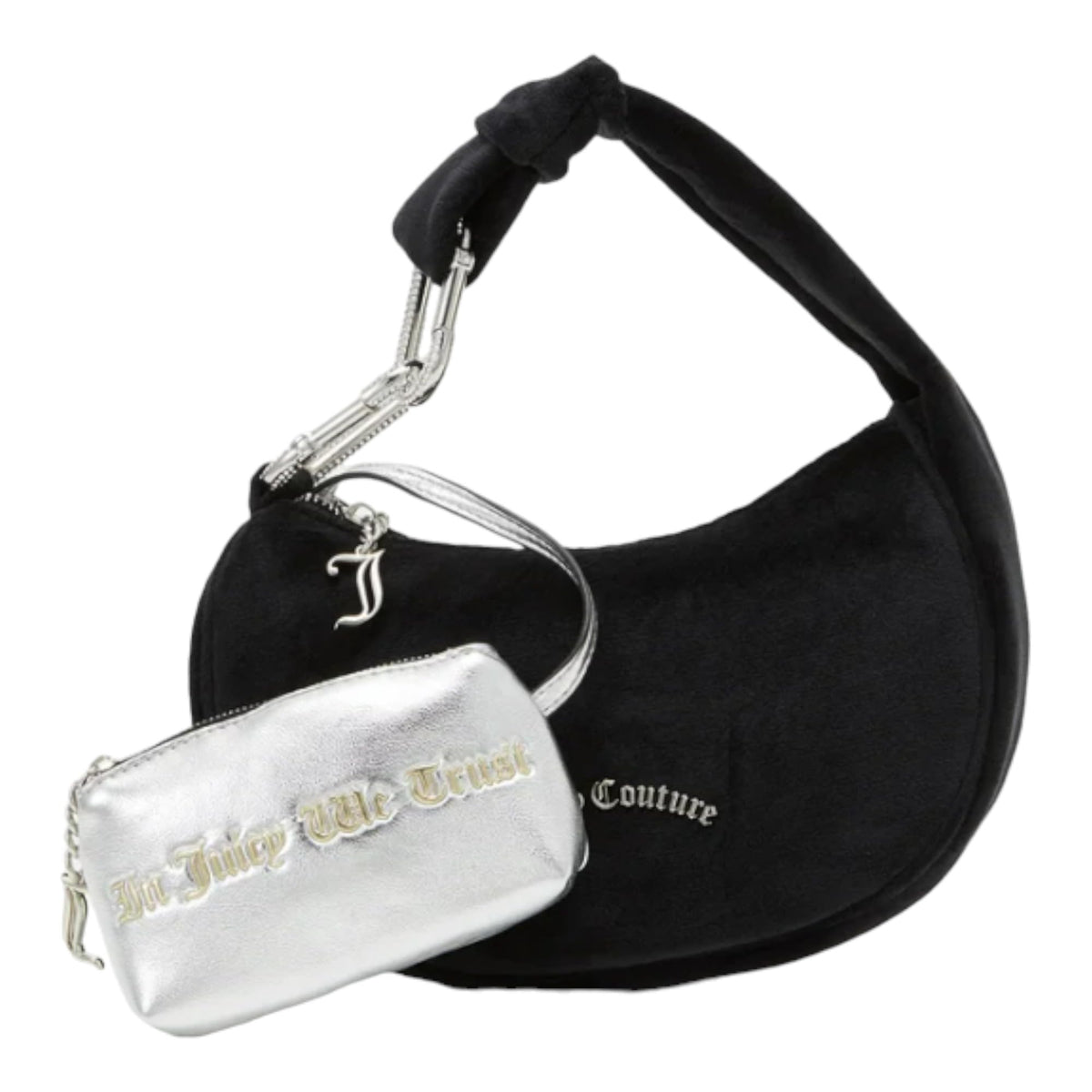 Juicy Couture WomenÃ¢â‚¬â„¢s Blossom Small Hobo Bag (Black)
