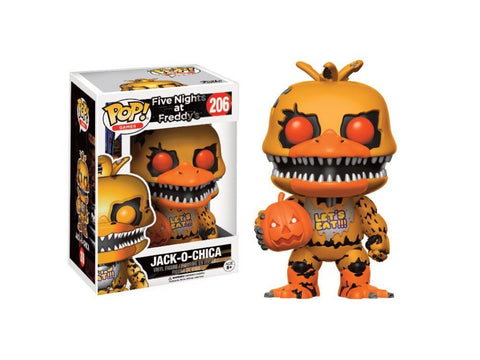 POP! Funko Jack-O-Chica GameStop Exclusive #206 Five Nights at Freddy's
