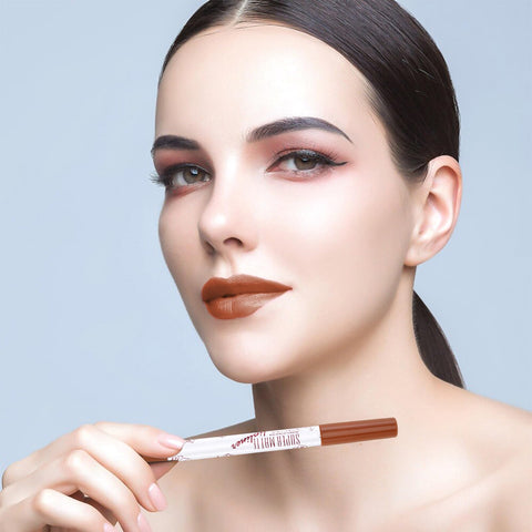 Boobeen 12 PCS Lip Liner Pencil Set, Long-Lasting Matte LipLiner, Smooth and Soft Creamy Lip Liner Crayon, Rich Lip Color, Lip Makeup Gift for Women