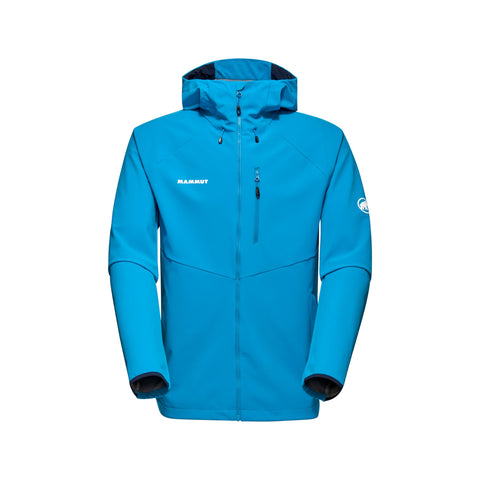 Mammut Ultimate Comfort SO Hooded Jacket Men glacier blue M