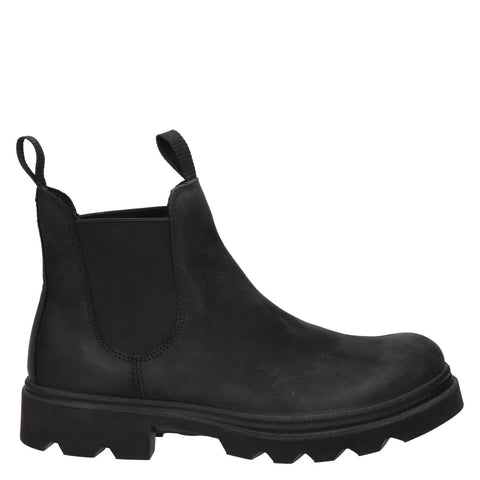 ECCO Men's Grainer Chelsea Boot, Black Nubuck, 10-10.5
