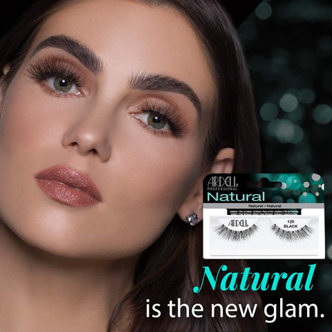 Ardell Natural Lashes False Eyelashes 120 Black (4 pack)
