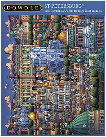 St Petersburg 1000 Piece Jigsaw Puzzle by Dowdle Folk Art