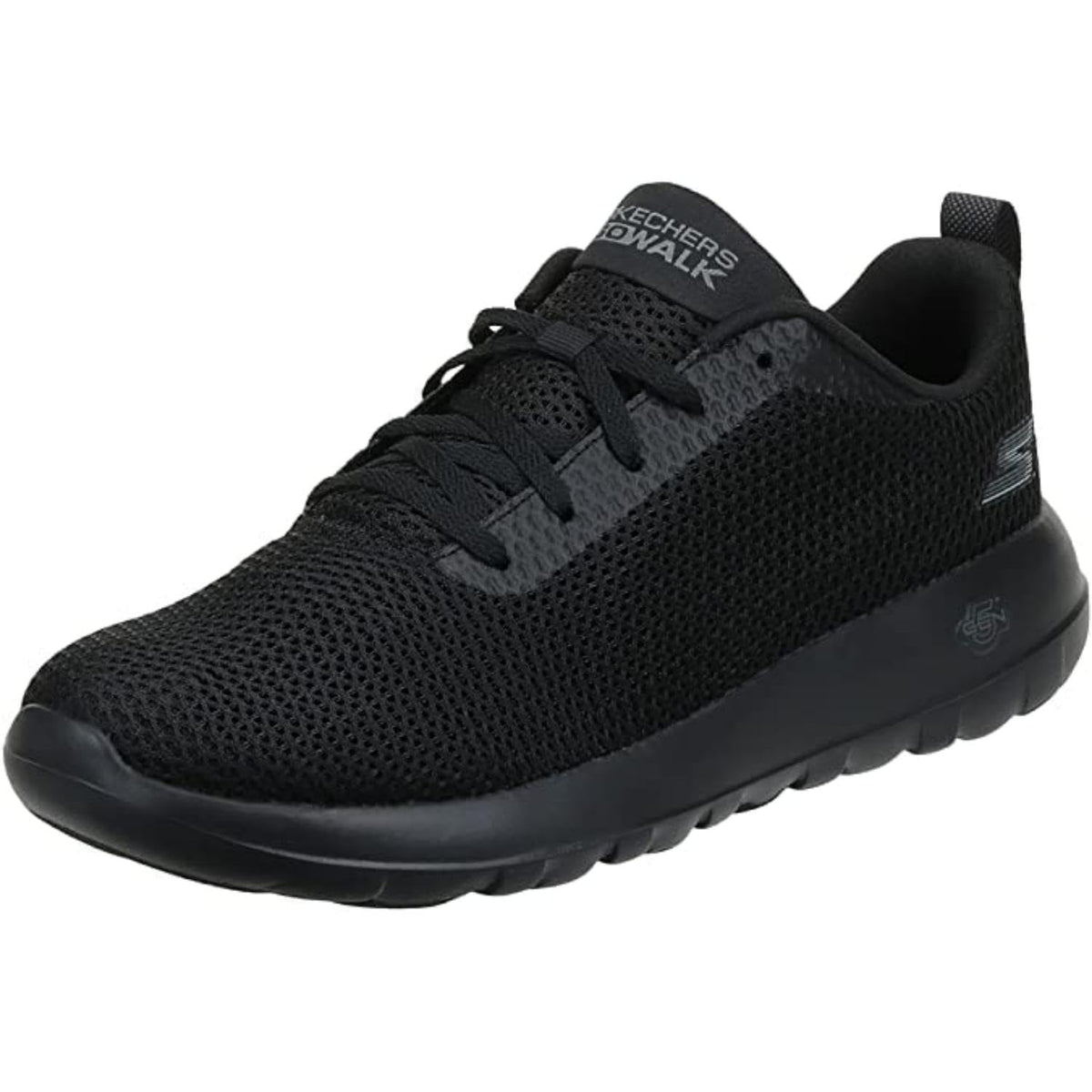 Skechers Men's Go Walk Max Effort Trainers, Black Textile Trim, 11.5 UK