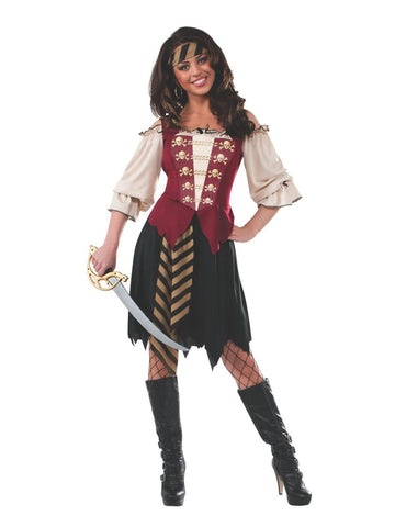 Rubie's 810031 Elegant Pirate Costume Adult Sized, Multi, Small