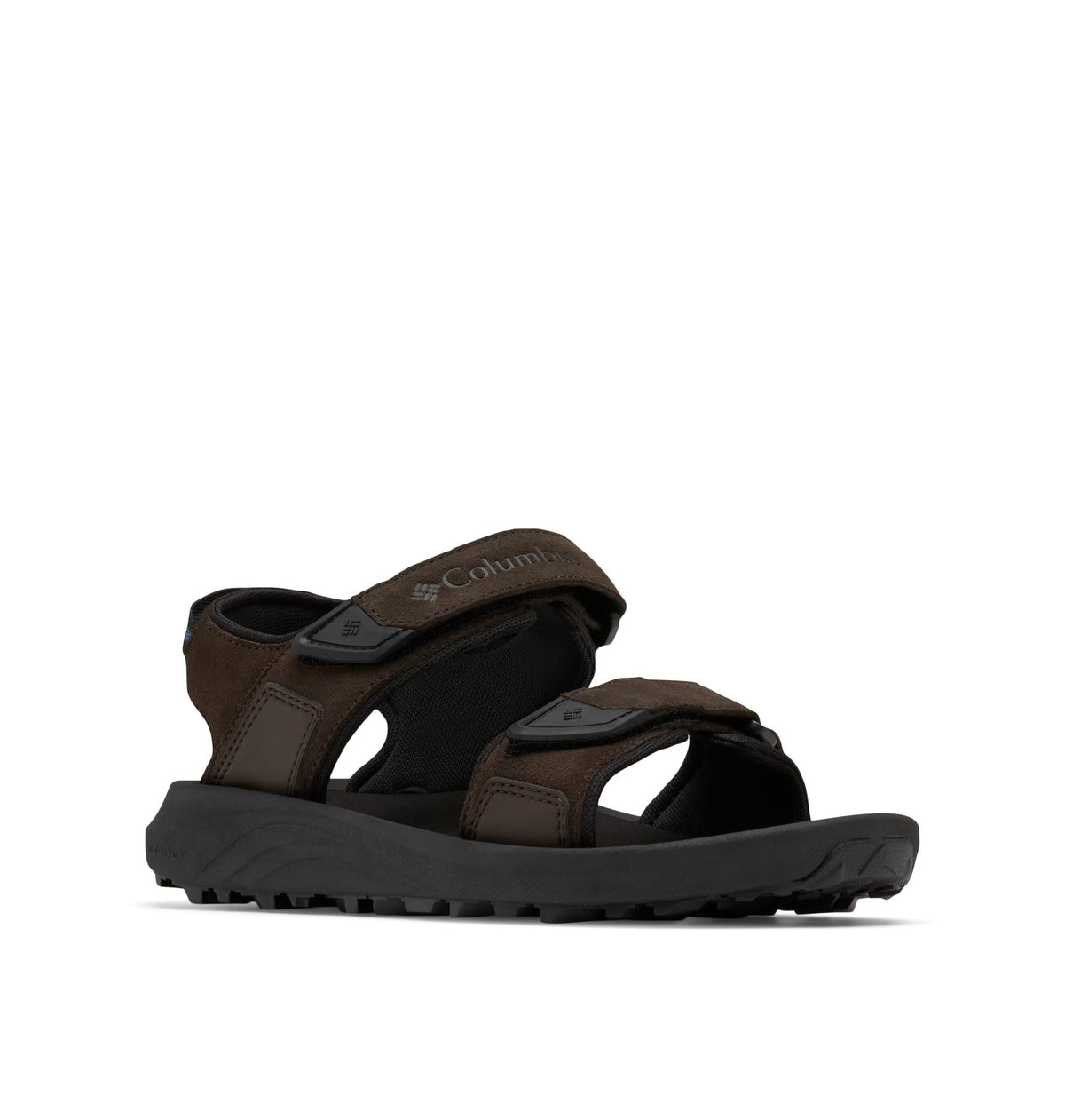 Columbia Men's Trailstorm Hiker 2 Strap Sport Sandal, Bark/Black, 14