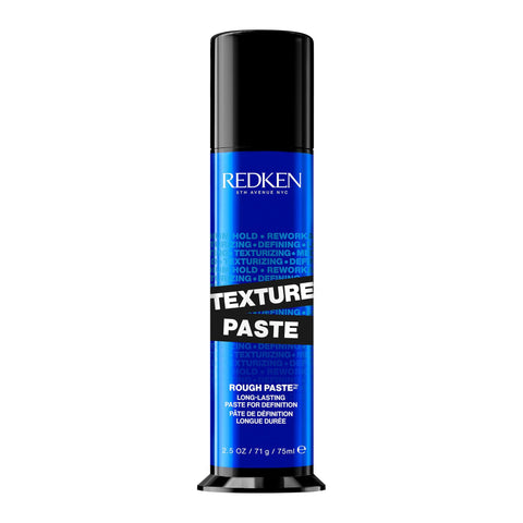 REDKEN Texture Paste, Styling Product for High-Texture Style with All-Day Re-Workability, For Men and Women, Medium Control, 71 g