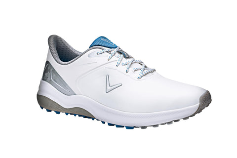 Callaway Men's Golf Shoe, White Silver, 9.5