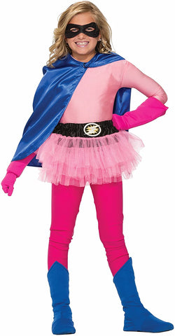 Rubies Child's Forum Super Hero Costume Shirt, Pink