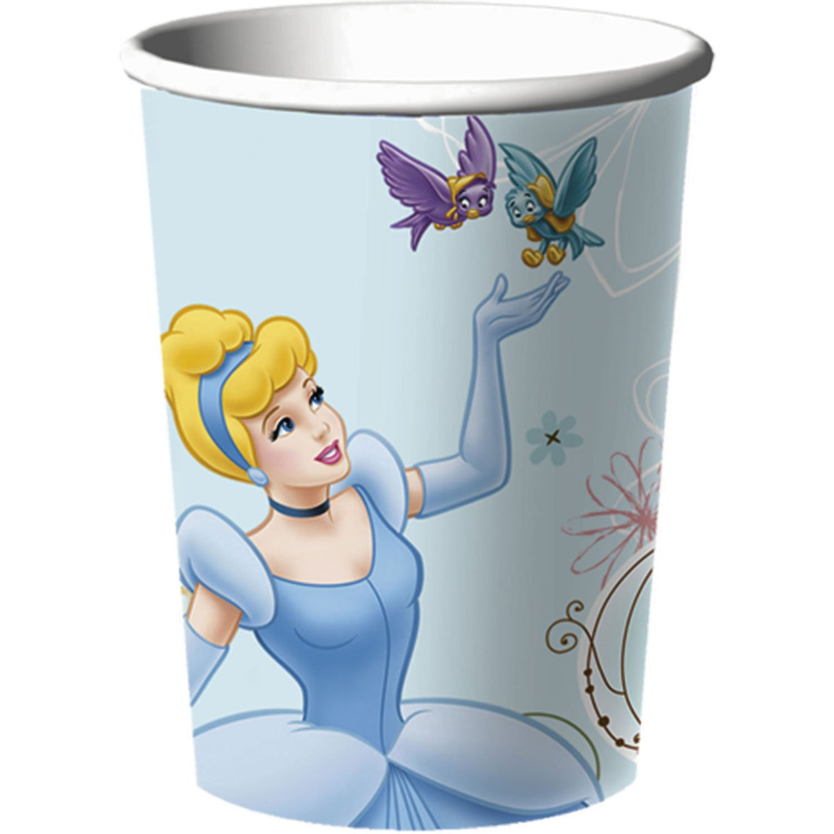 Cinderella Princess Party Supplies 16oz Plastic Cup - 1 Each