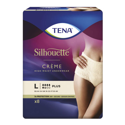 Tena Lady Pants for Incontinence Size L, Pack of 8