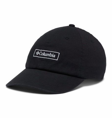 Columbia Unisex Logo Dad Cap, Black, One Size