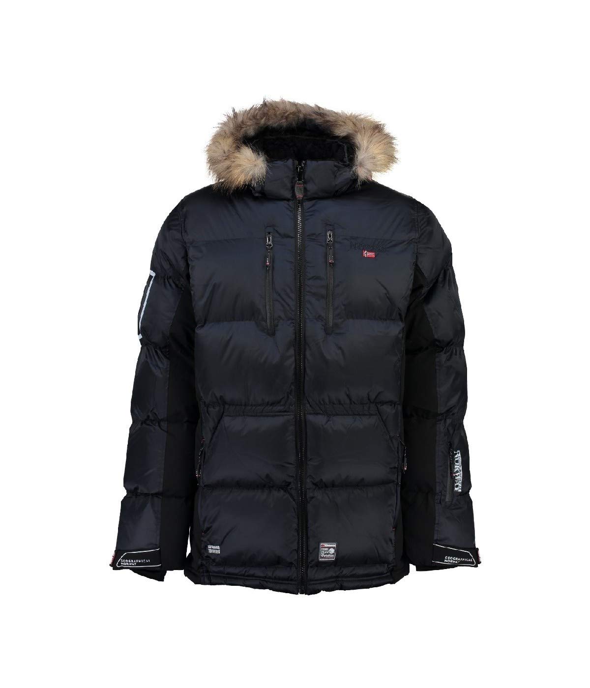 Geographical Norway Menâ€™s Winter Jacket / Outdoor Jacket - Blue - XX-Large