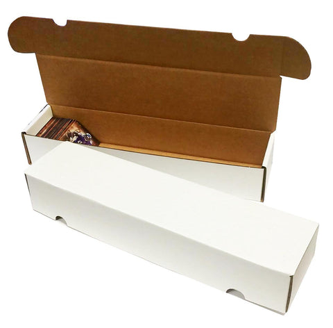 (10) - 800 Count Corrugated Cardboard Storage Boxes by Max Pro for Baseball, Football, Basketball, Hockey, Nascar, Sportscards, Gaming & Trading Cards Collecting Supplies
