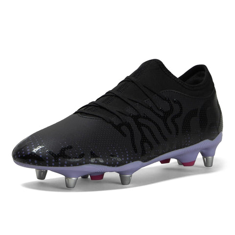 Canterbury Mens Speed Infinite Team Adults Soft Ground Rugby Black/Verbena 7 UK